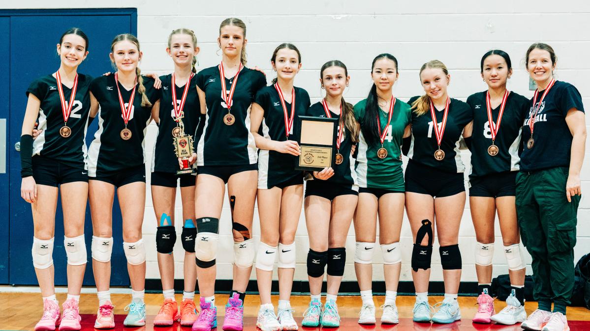 Grade 9 girls win bronze at Provincials