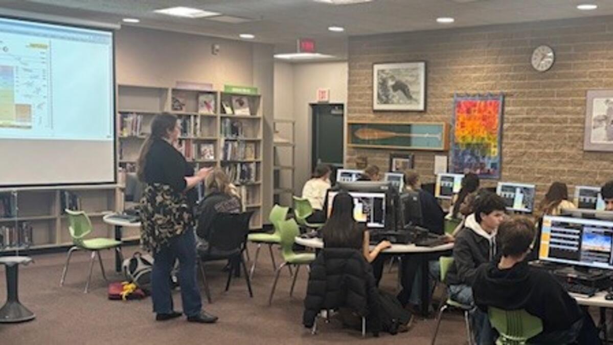 Students writing Literacy & Numeracy Exams