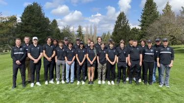 Group photo of RBSS Golf Academy