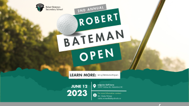Robert Bateman Open Golf Tournament brochure