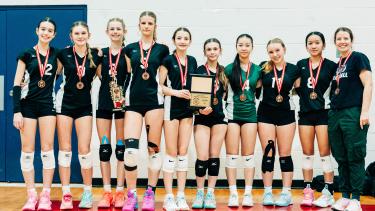 Grade 9 girls win bronze at Provincials
