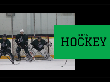 RBSS Hockey logo and players